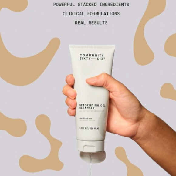 🔥3/$30 NIB Community Sixty-Six Detoxifying AHA/BHA Gel Cleanser Full Size 5 Oz - Picture 5 of 5